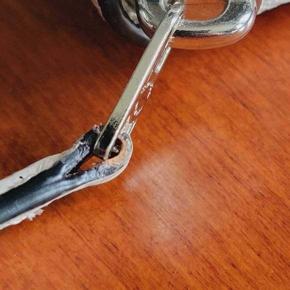 Coach F57590 White Pebbled & Snakeskin Embossed Leather Accordion Zip Wallet - Picture 8 of 13